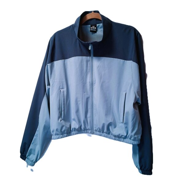 UNDER ARMOUR Women's Crop Jacket Full-Zip Pockets Lightweight Size XL NWT B9 - Picture 1 of 9